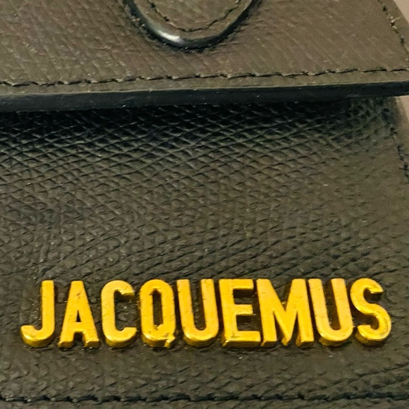 Jacquemus Mini Le Chiquito in Black Leather Authentic with Certificate See Pics - Picture 9 of 16